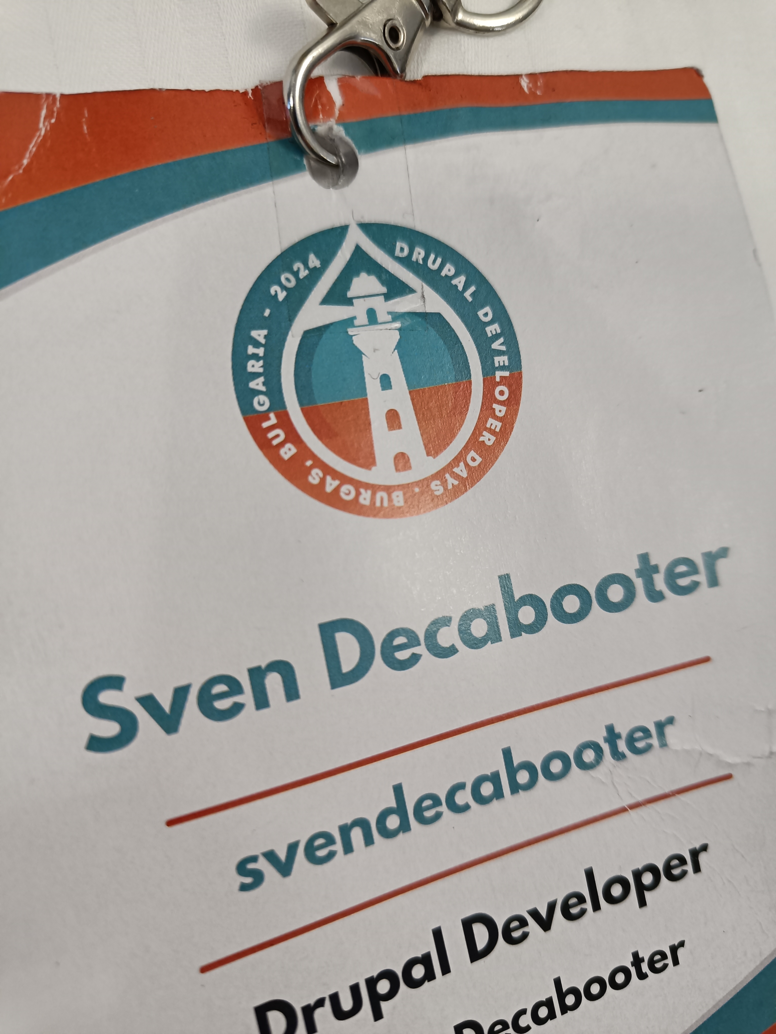 My Drupal Dev Days Burgas badge